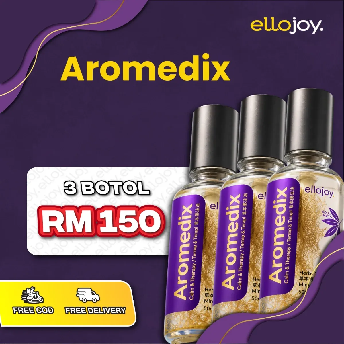 Pakej Jimat 3 Botol